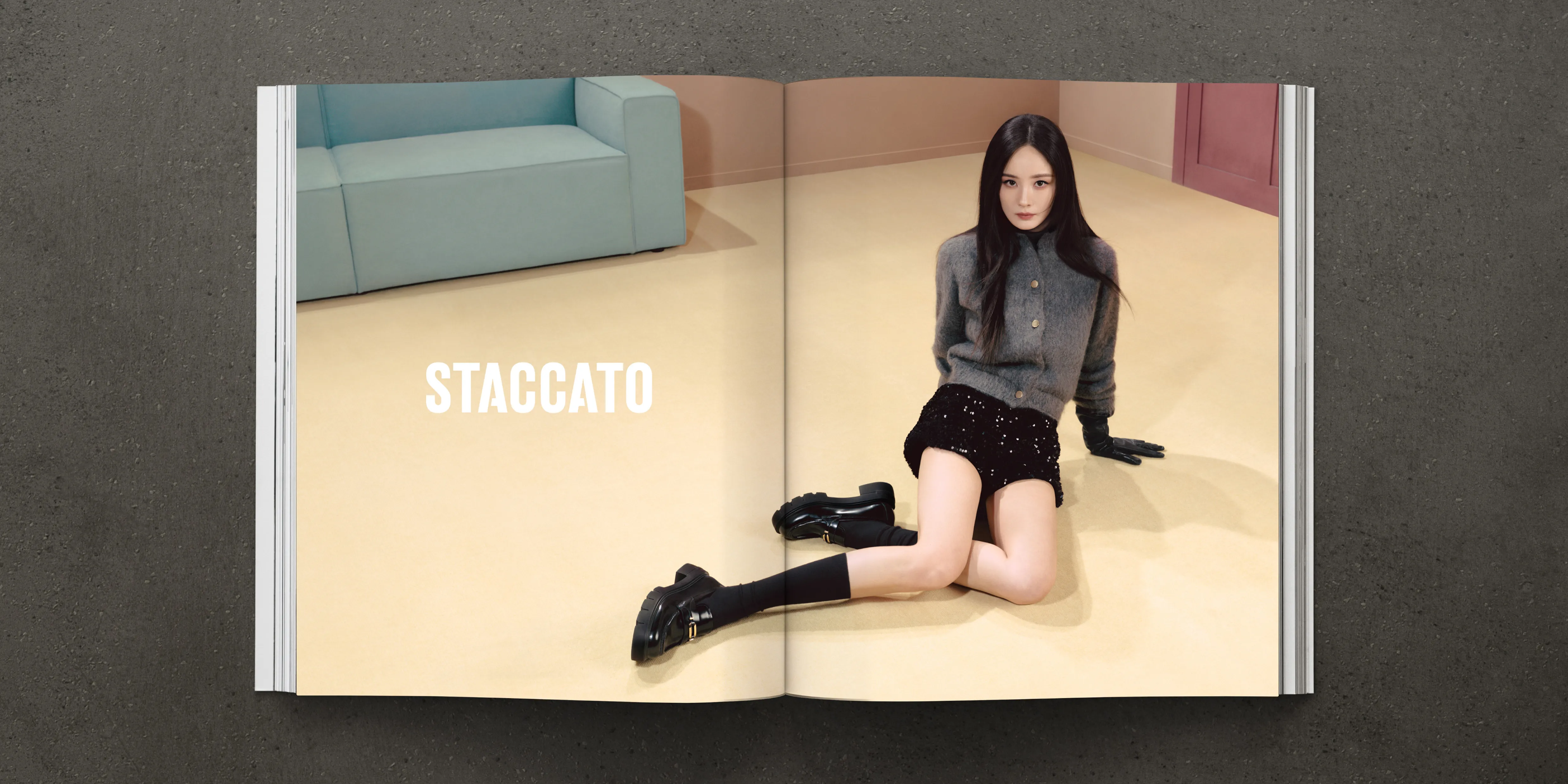 STACCATO SS 2025 Campagn with Actress YangMi